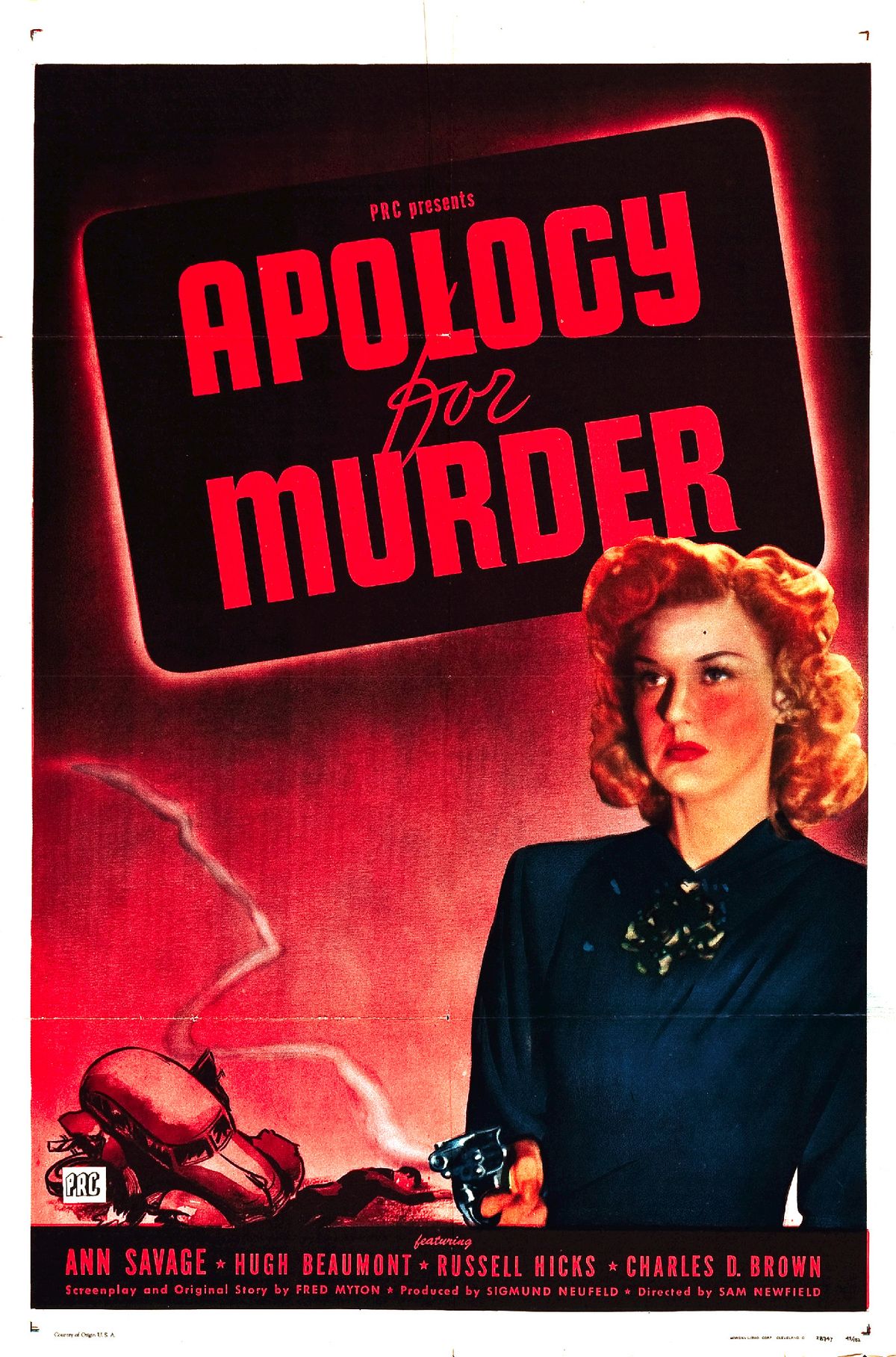 Apology for Murder